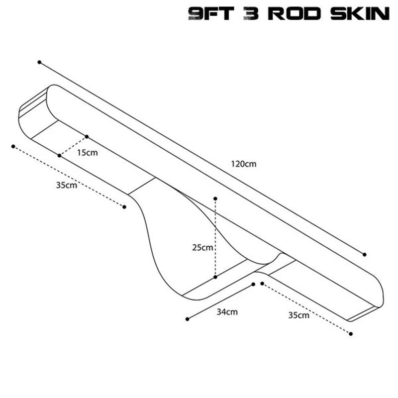 Nash Scope Ops Soft Protect Rod Skins 3 Rod